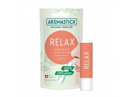 Aromatická tyčinka - přírodní inhalátor Aromastick Relax