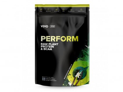 PERFORM - RAW protein & BCAA: vanilka, 504 g pack