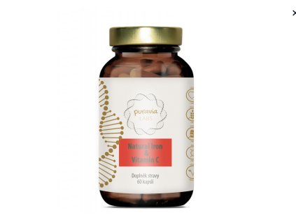 Přírodní železo + Bio Acerola, 60 kapslí  - hlavní