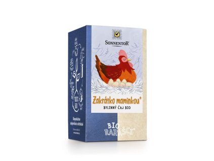 BIO čaj Zakrátko maminkou® - bylinná směs s ovocem, 18 sáčků - hlavní
