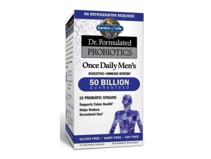 Dr. Formulated probiotika pro muže, 30 kapslí