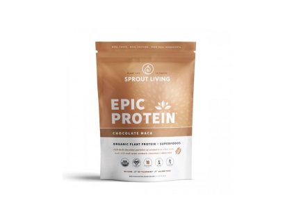 Protein - čokoláda a maca, 456 g - hlavní