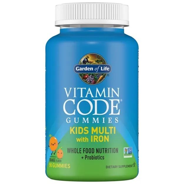 Multivitamín pre deti so železom, 90 gumídkov
