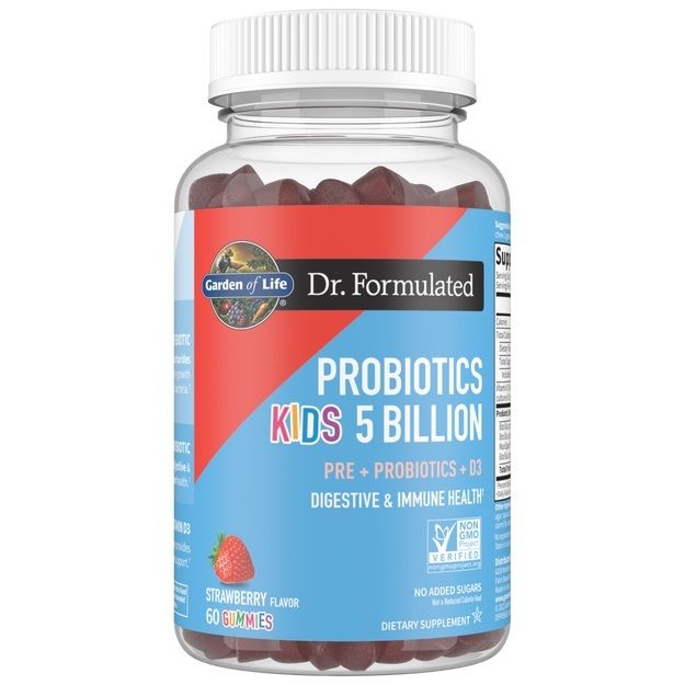 Probiotics Kids 5B Strawberry, 60 gummies