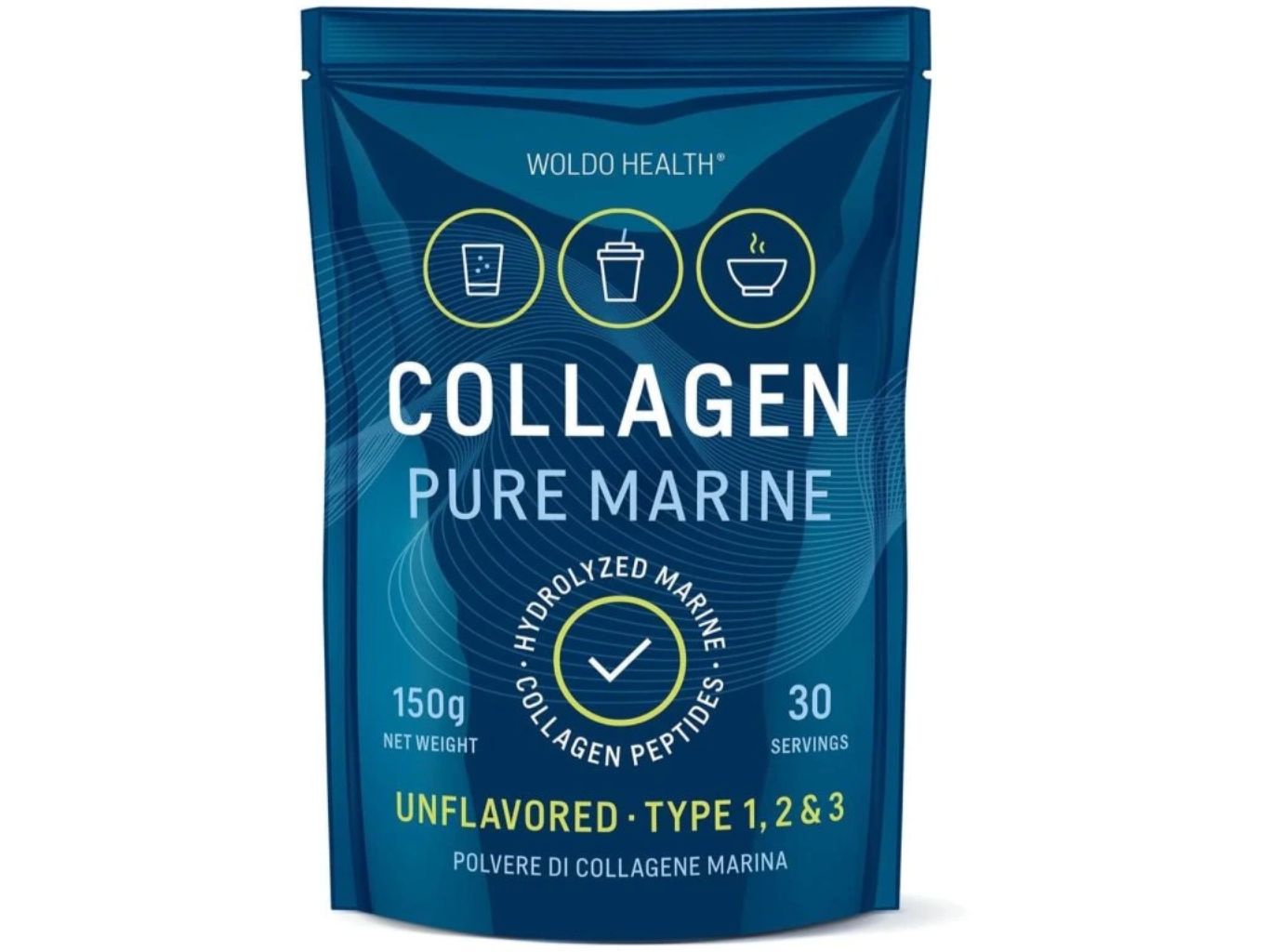 100% hydrolyzovaný morský kolagén, 150 g