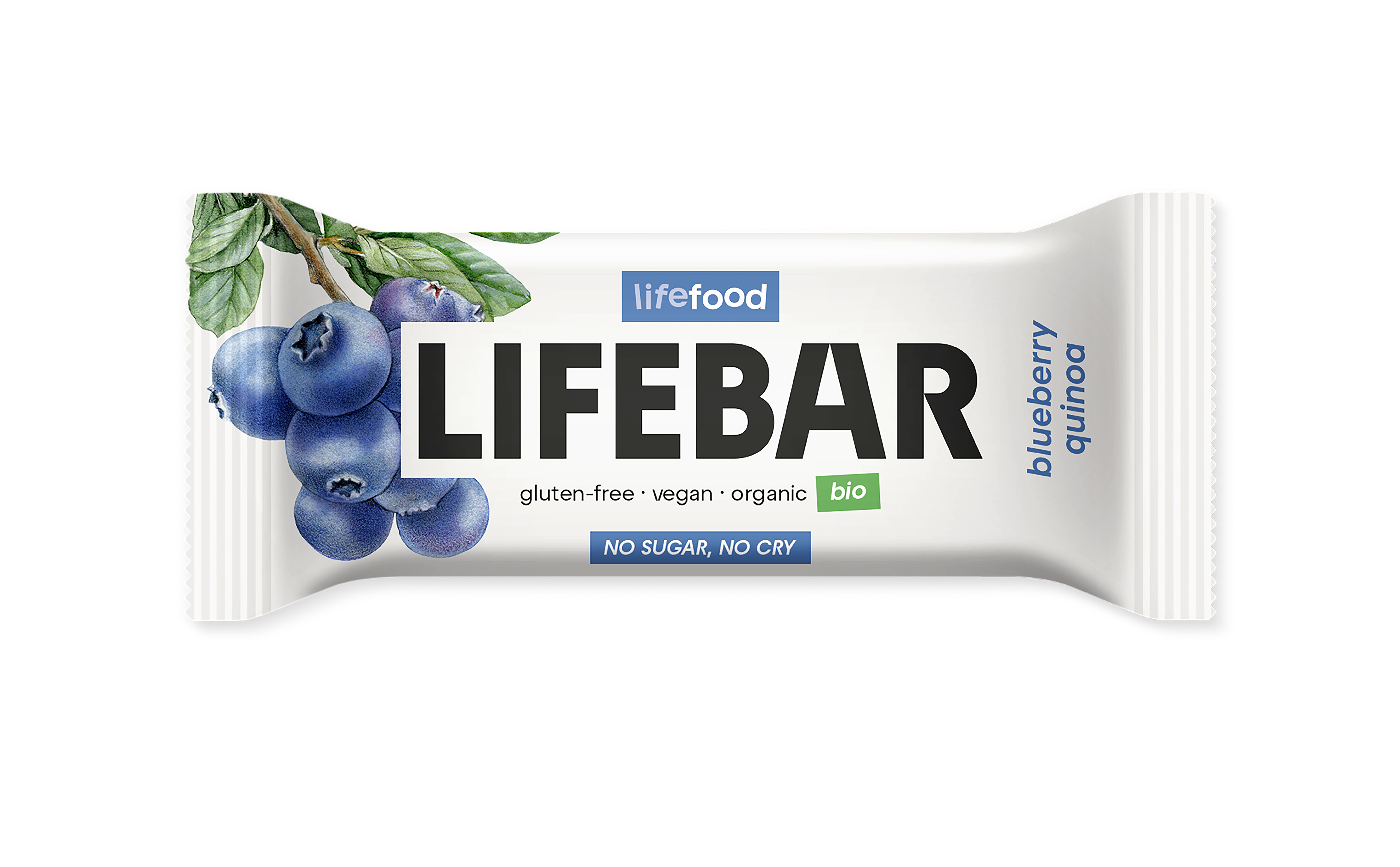BIO RAW tyčinka - čučoriedková s quinoou, 40 g
