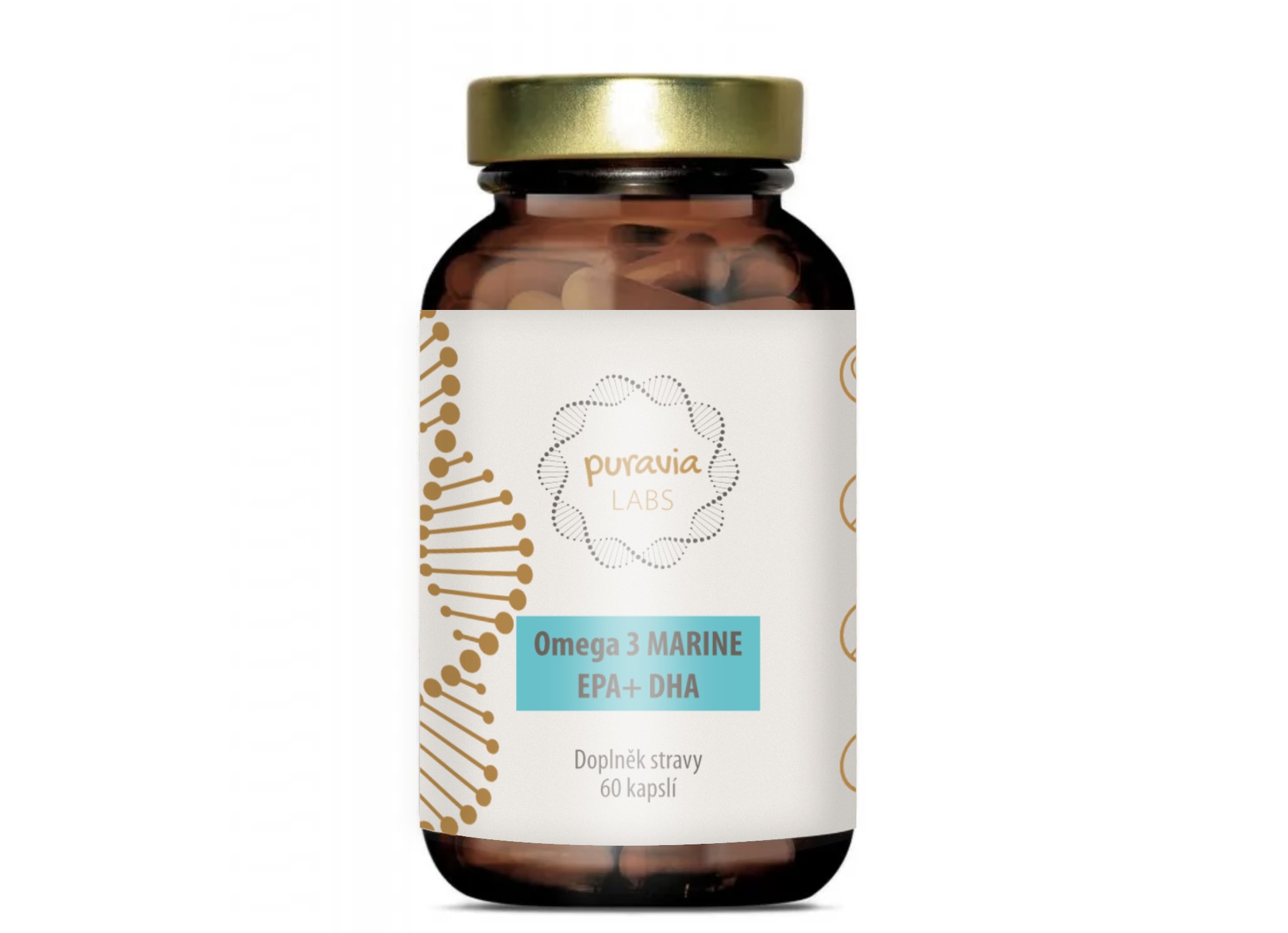 Omega-3 z morských rýb, 60 softgelových kapsúl