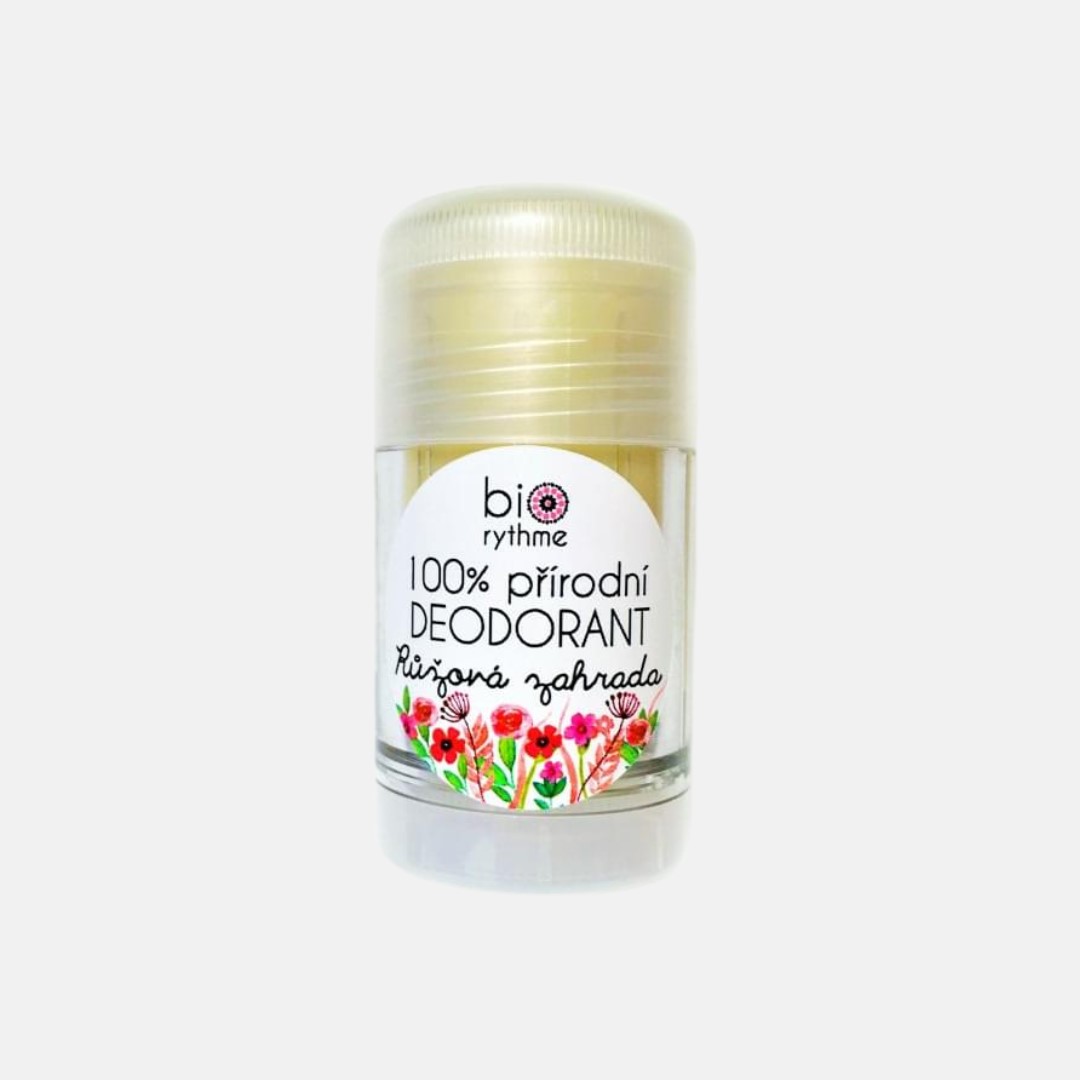 100% prírodný dezodorant - ružová záhrada, 30 g