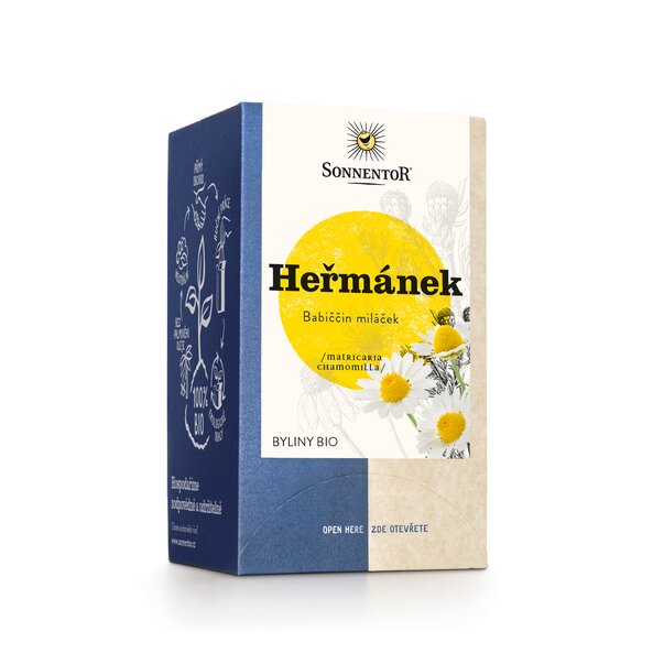BIO harmanček, 18 vreciek