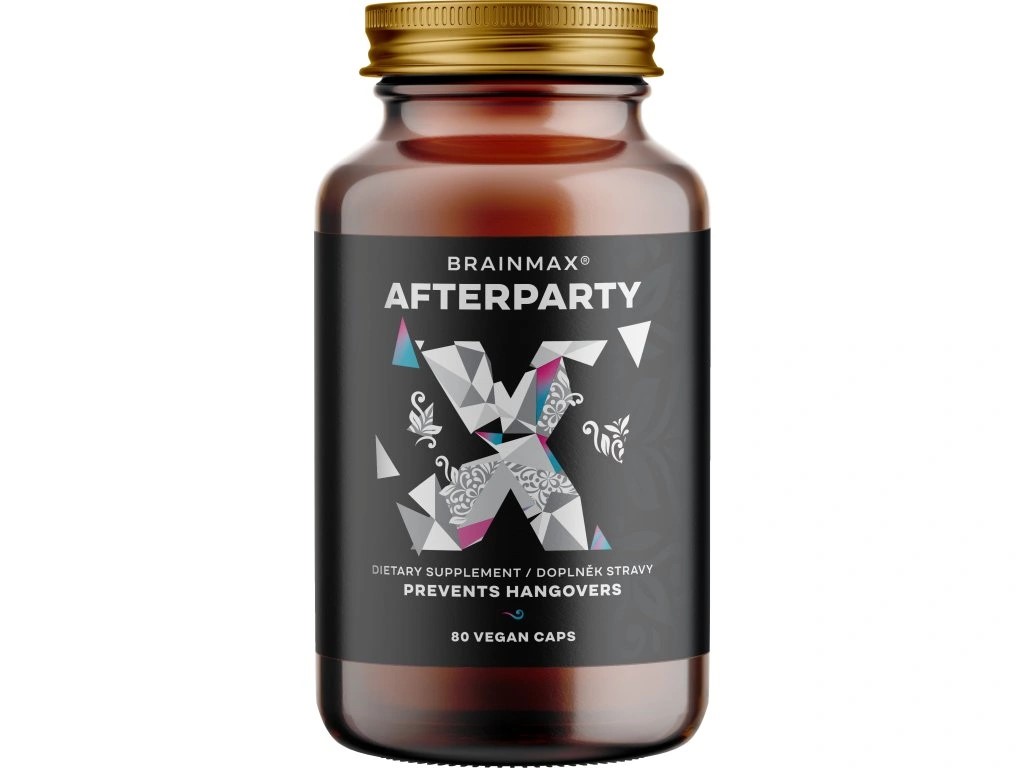 Afterparty - podpora na zmiernenie kocoviny, 80 kapsúl