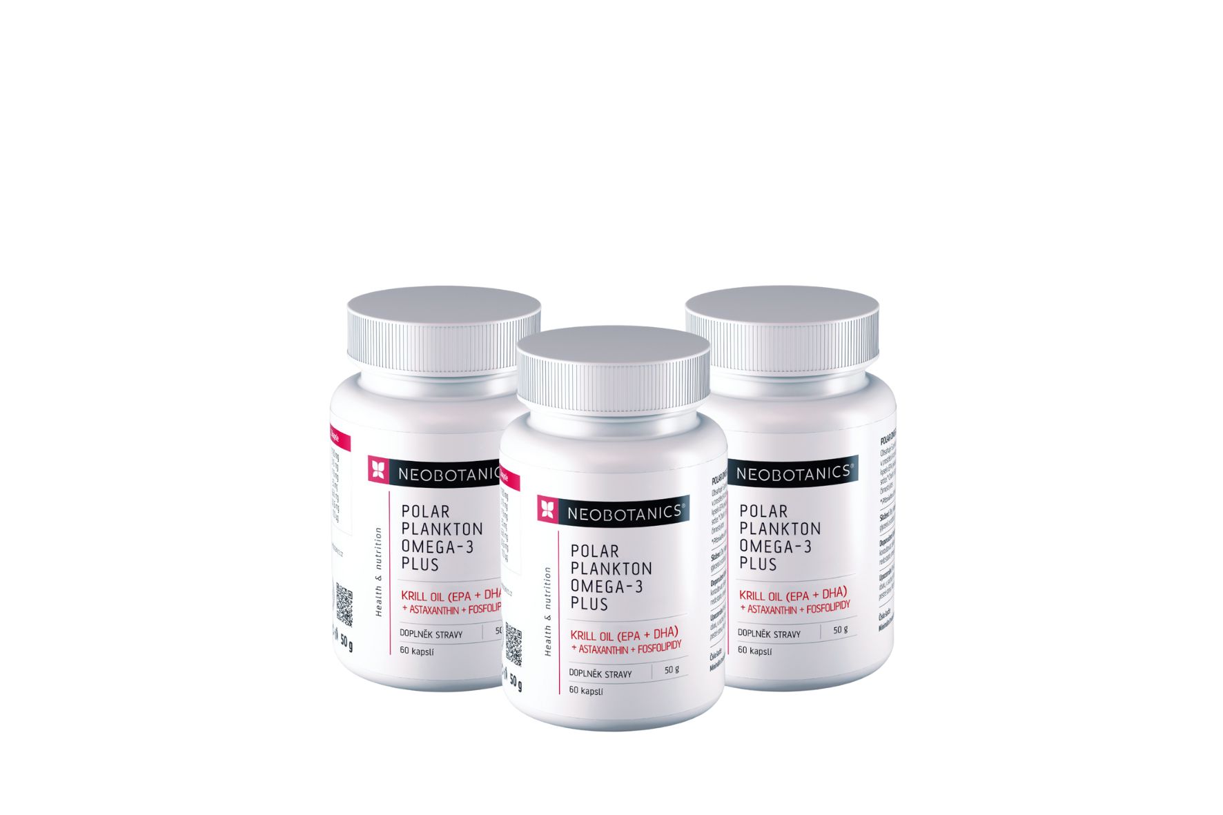 Polar Plankton Omega-3 Plus, 3x 60 kapsúl