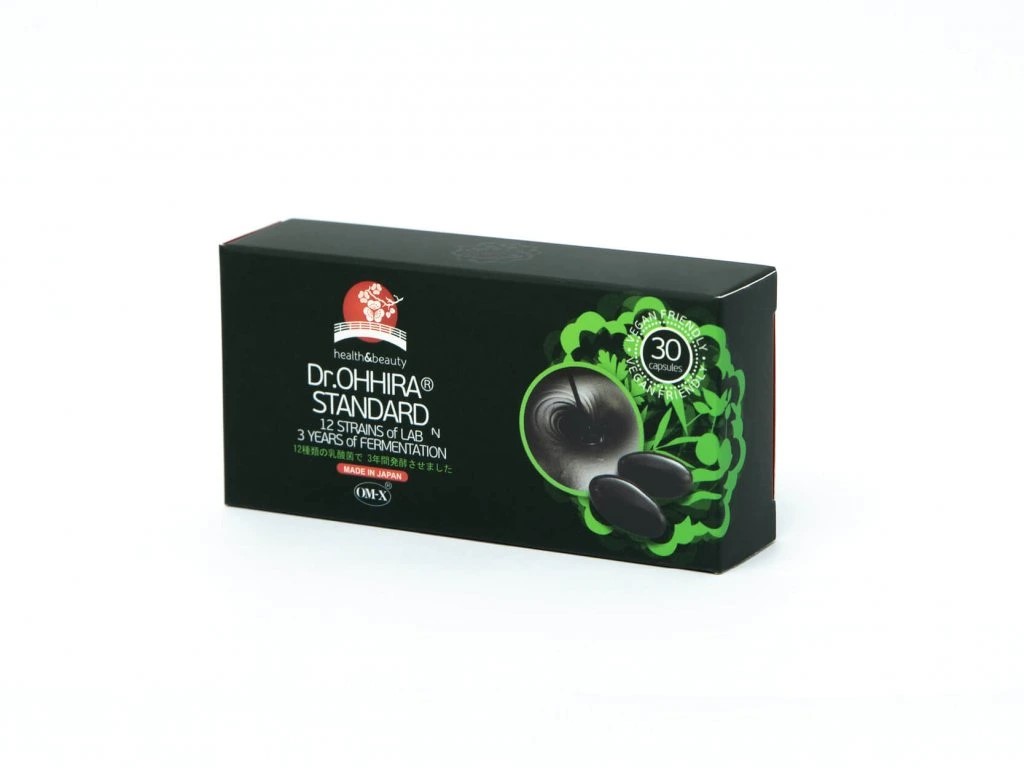 Japonské probiotiká STANDARD - 3ročná fermentácia, 30 kapsúl
