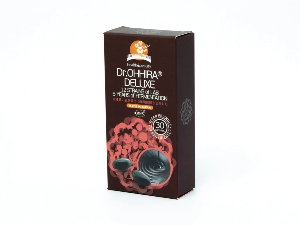 Japonské probiotiká DELUXE - 5ročná fermentácia, 30 kapsúl