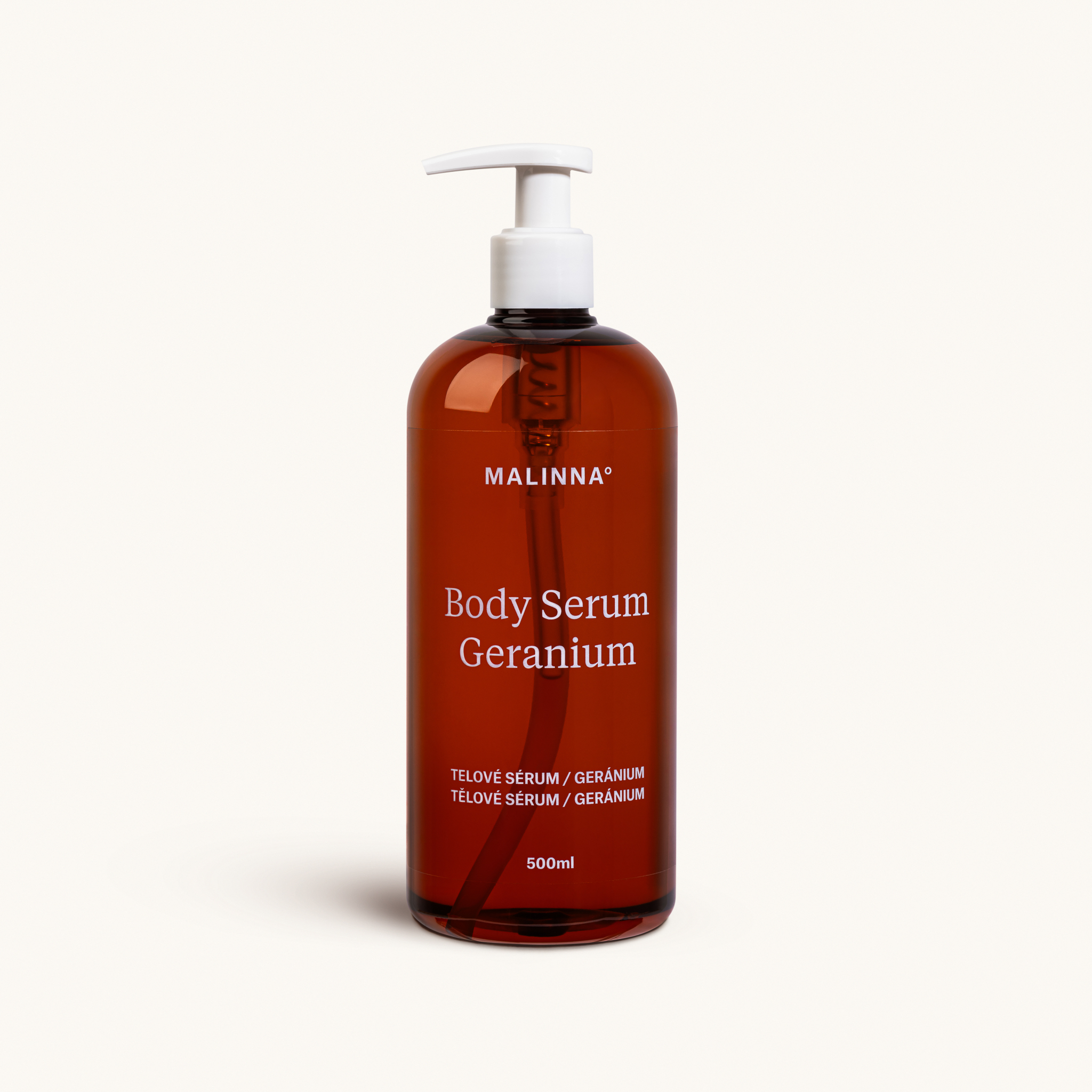 Telové sérum geranium, 500 ml