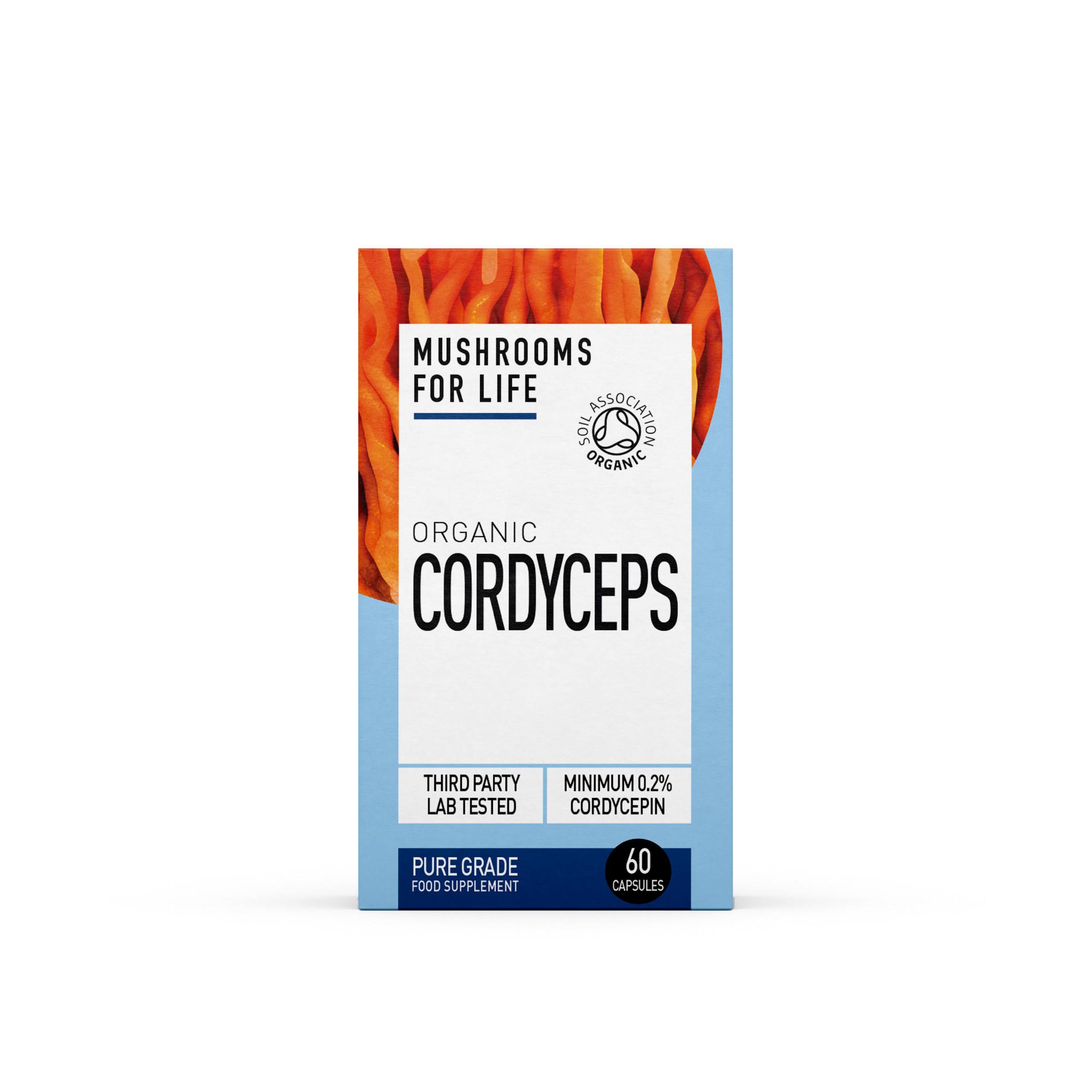 Cordyceps Pure Grade, 60 kapsúl