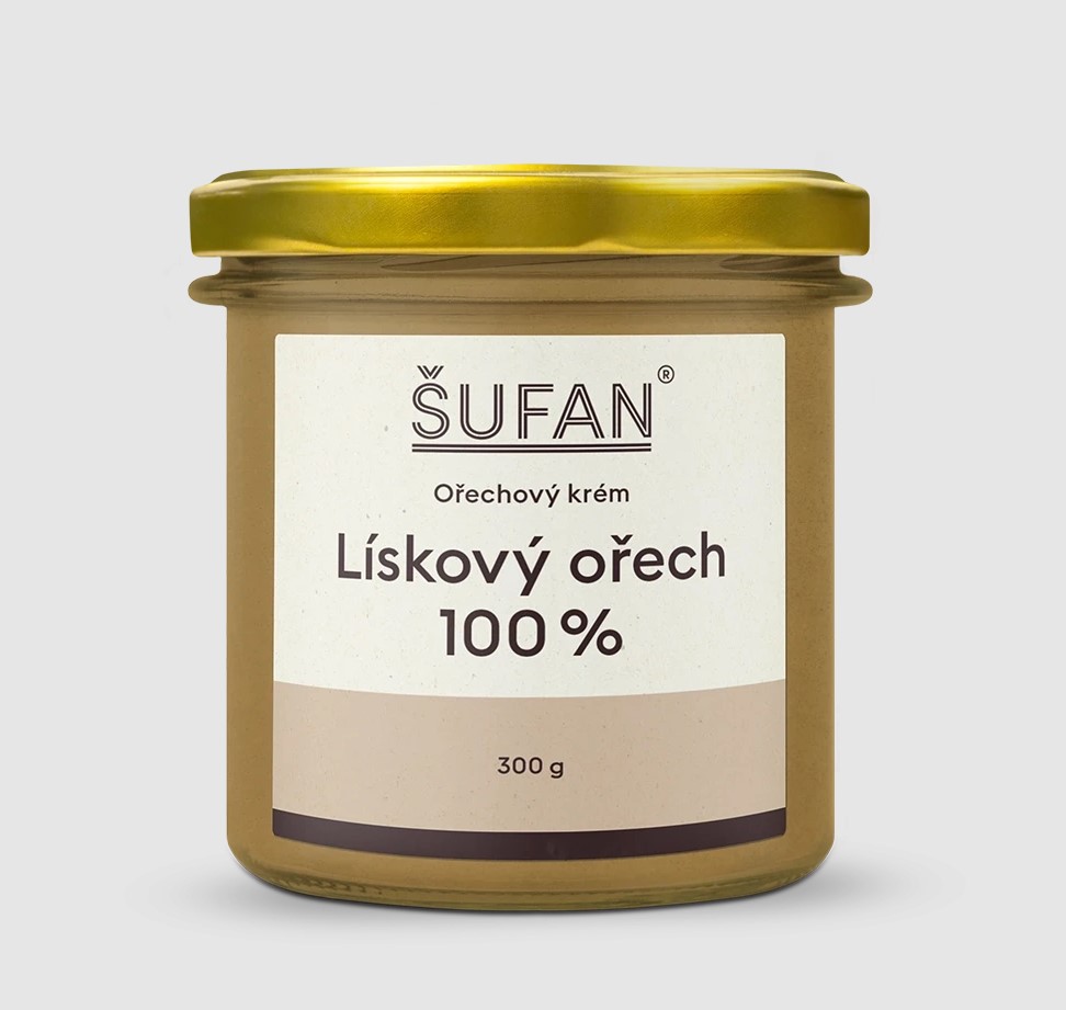 100% Lieskovoorechový krém, 300 g