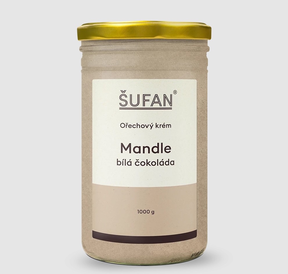 Mandľový krém s bielou čokoládou, 1 000 g