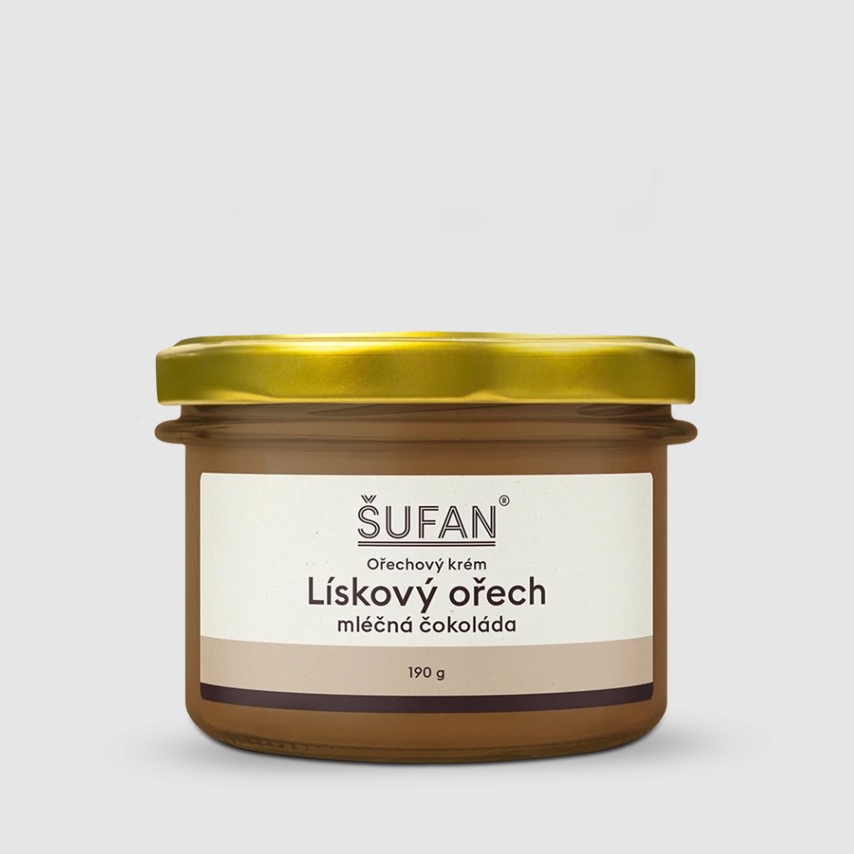 Lieskovoorechový krém s mliečnou čokoládou, 190 g