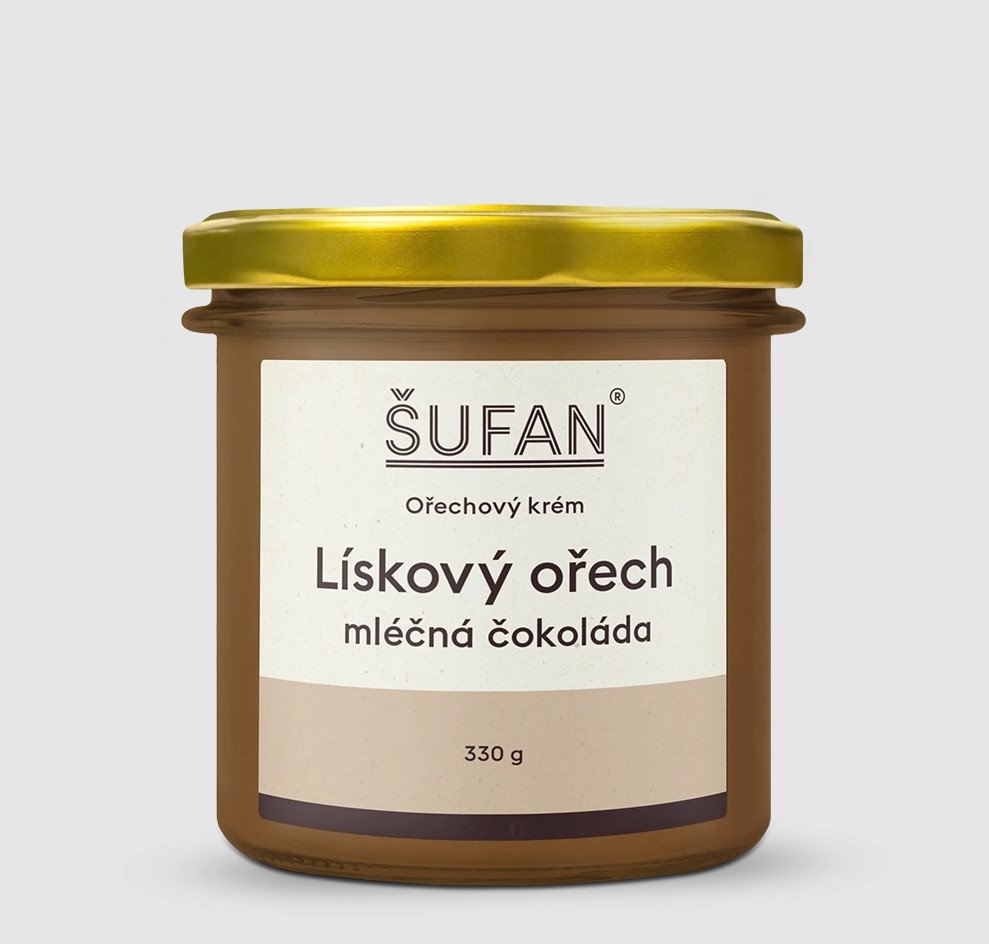 Lieskovoorechový krém s mliečnou čokoládou, 330 g