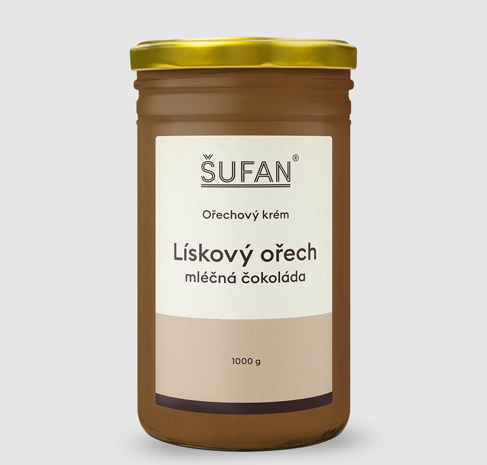 Lieskovoorechový krém s mliečnou čokoládou, 1 000 g