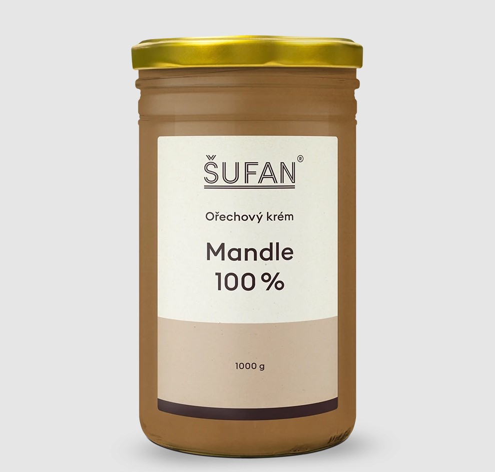 100% Mandľový krém, 1 000 g
