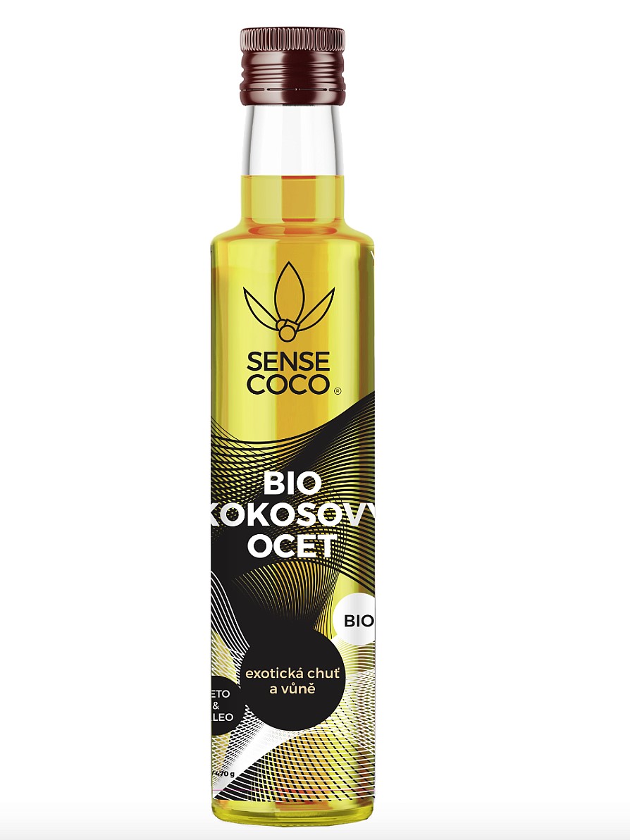 Bio kokosový ocot, 330 ml
