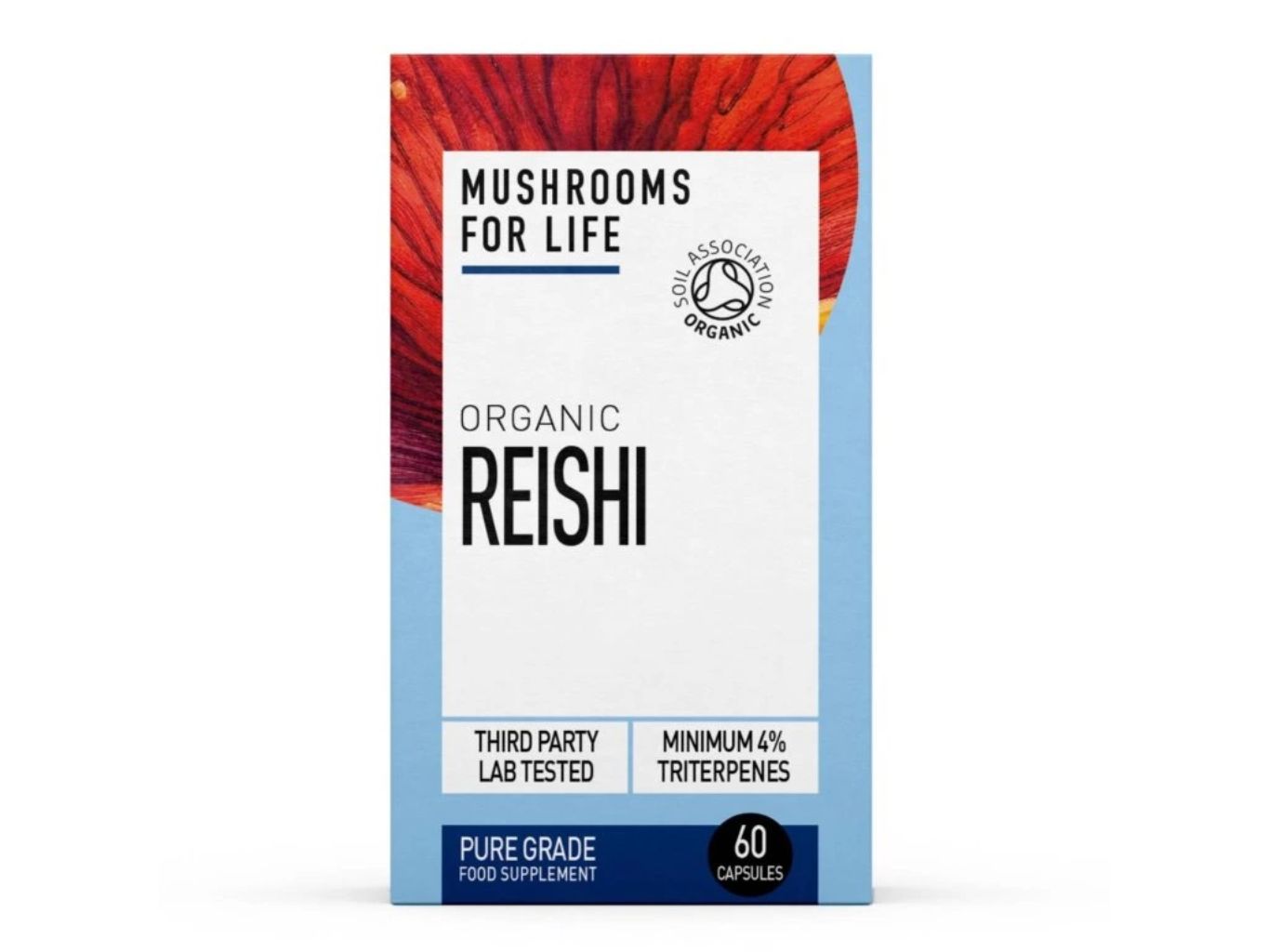 Reishi Pure Grade, 60 kapsúl