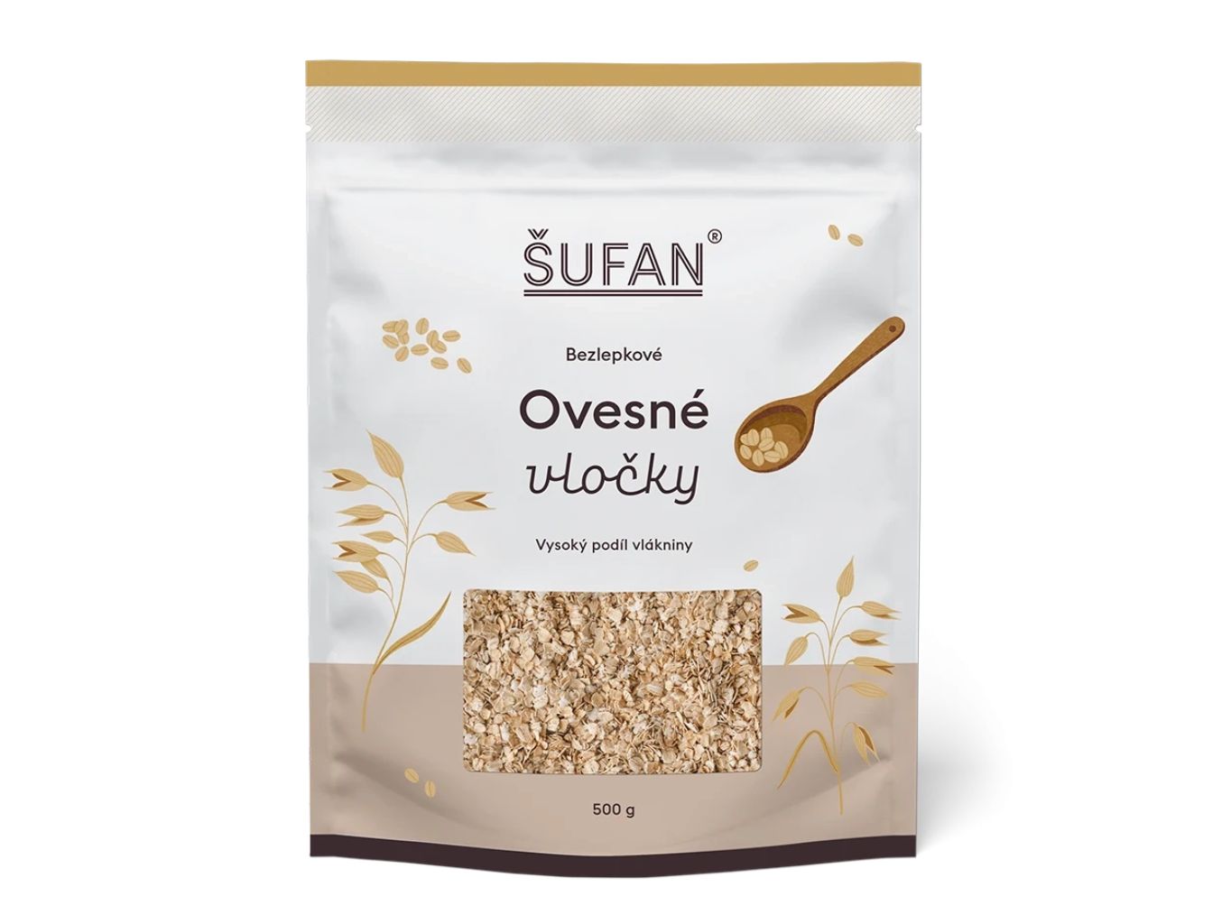 Bezlepkové ovsené vločky, 500 g