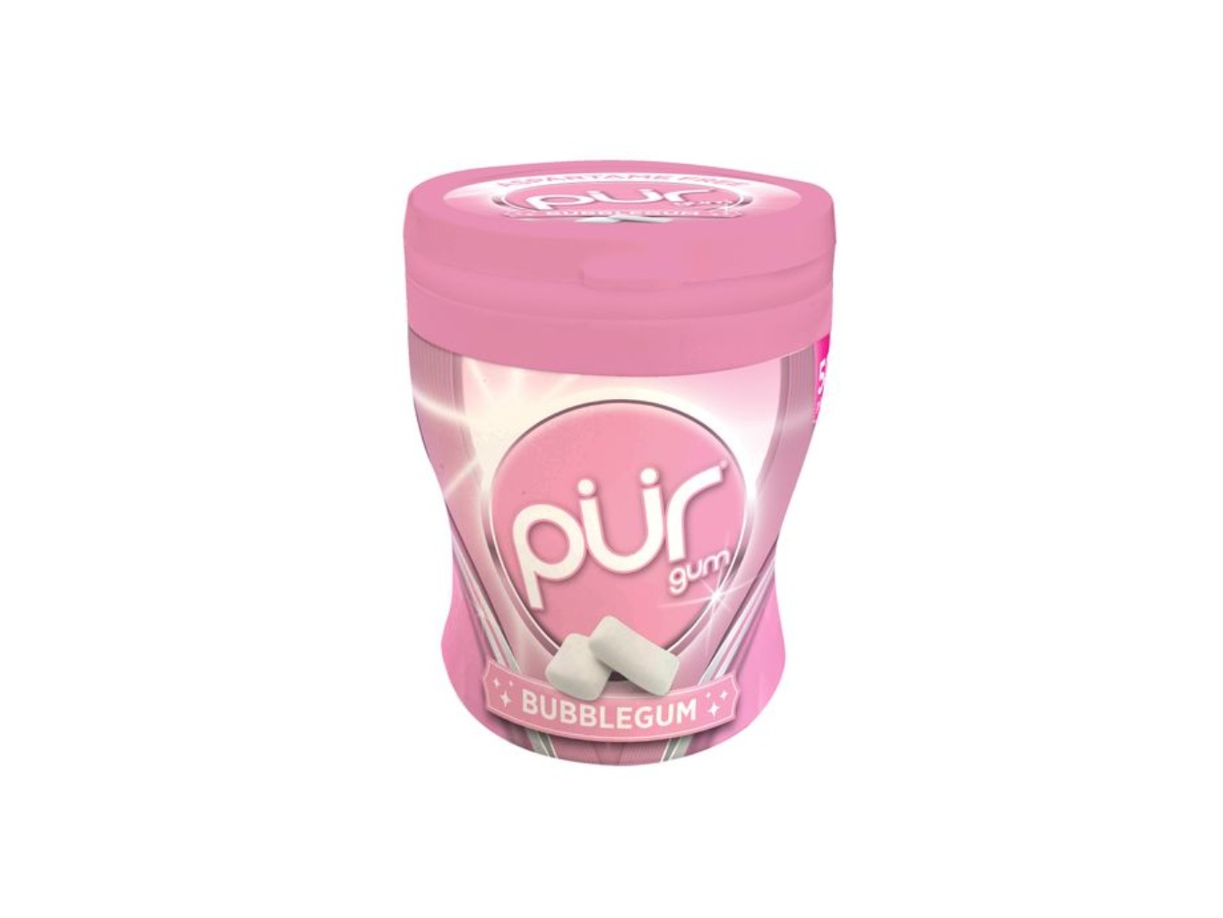 Žuvačky bez aspartámu - bubblegum, 50 ks