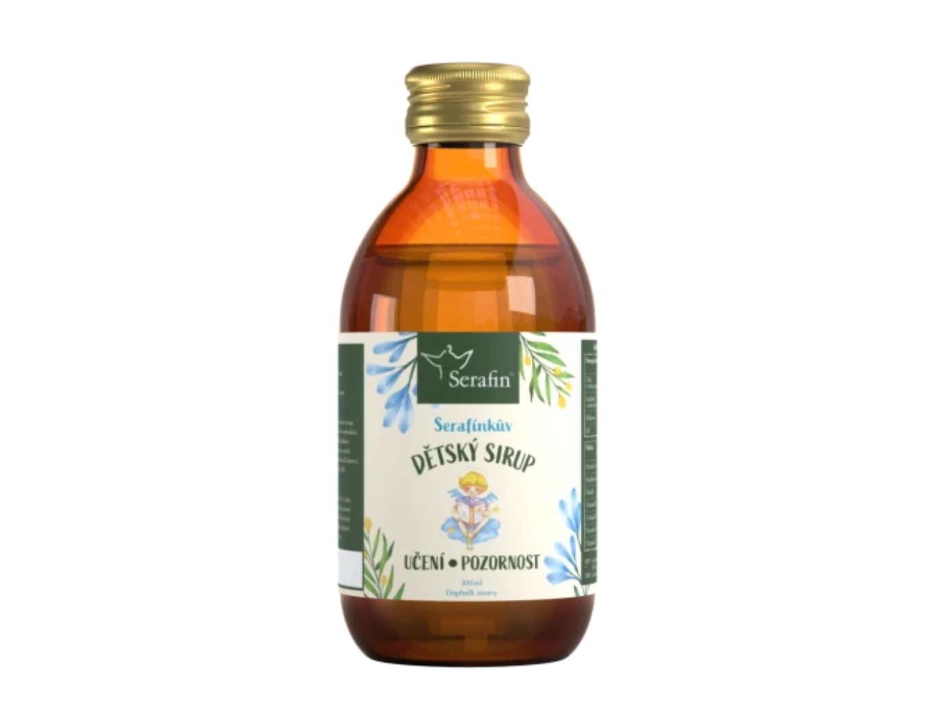 Serafínkov detský sirup - učenie a pozornosť, 200 ml