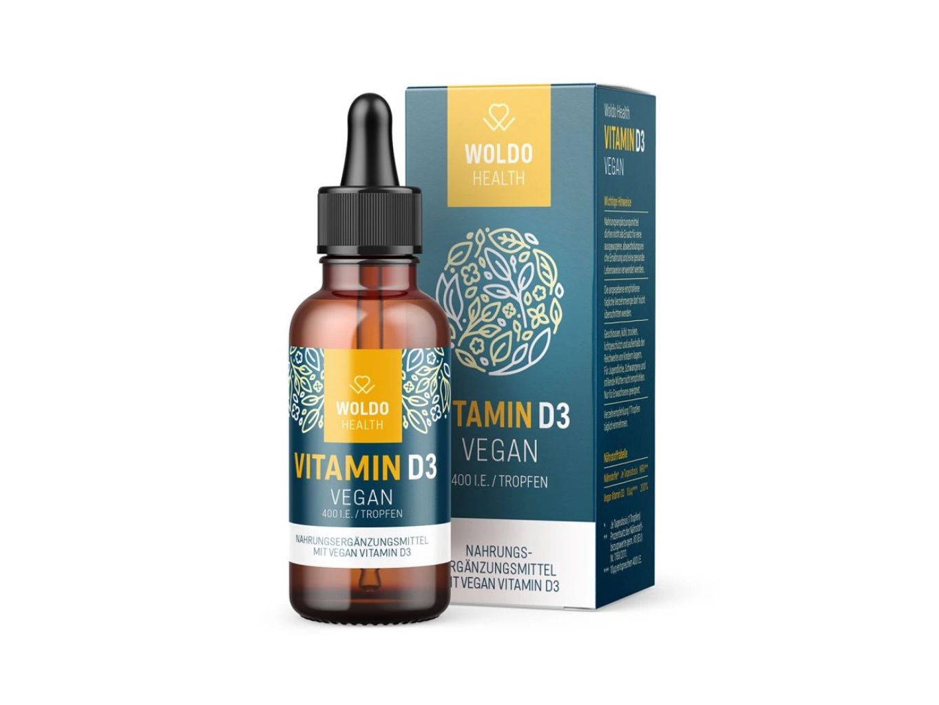 Vitamín D3 v MCT oleji - VEGAN, 50 ml