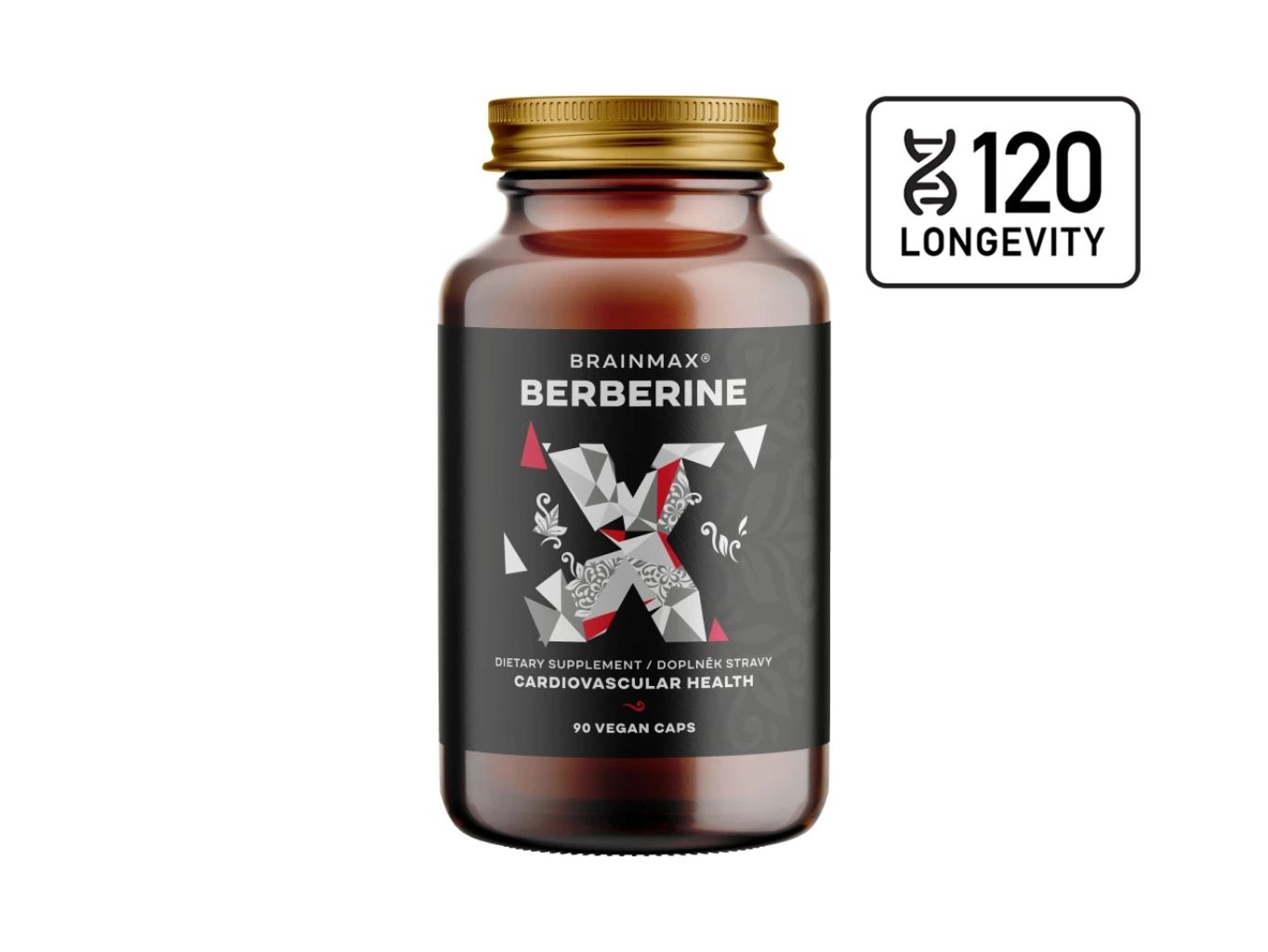 Berberín 500 mg, 90 kapsúl
