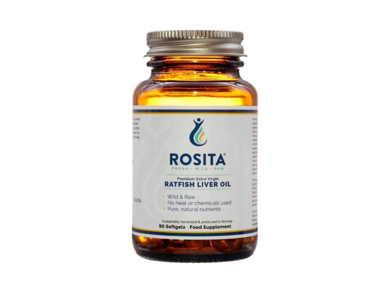 Extra panenský olej z pečene chiméry podivné, 90 softgel kapsúl