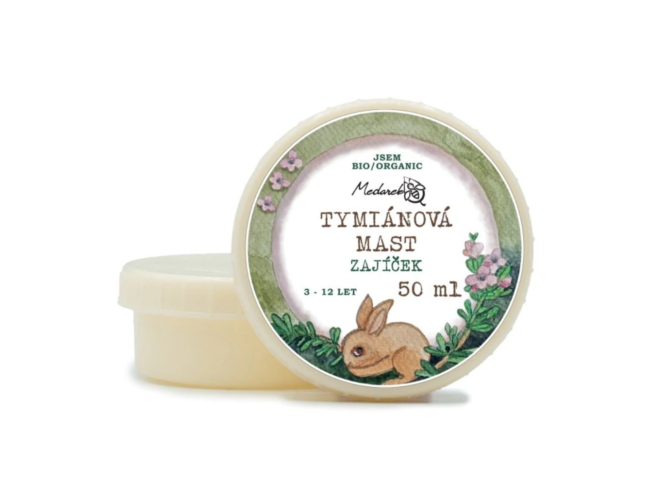 Bio tymianová masť Zajačik, 50 ml