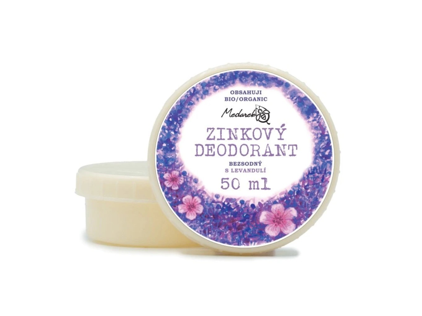 Zinkový dezodorant levanduľa, 50 ml
