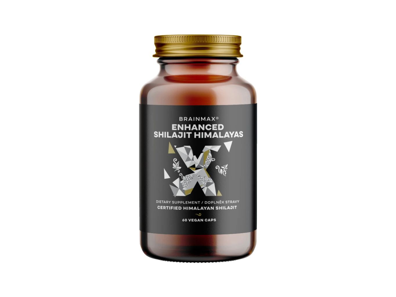 Enhanced shilajit 500 mg, 60 rastlinných kapsúl
