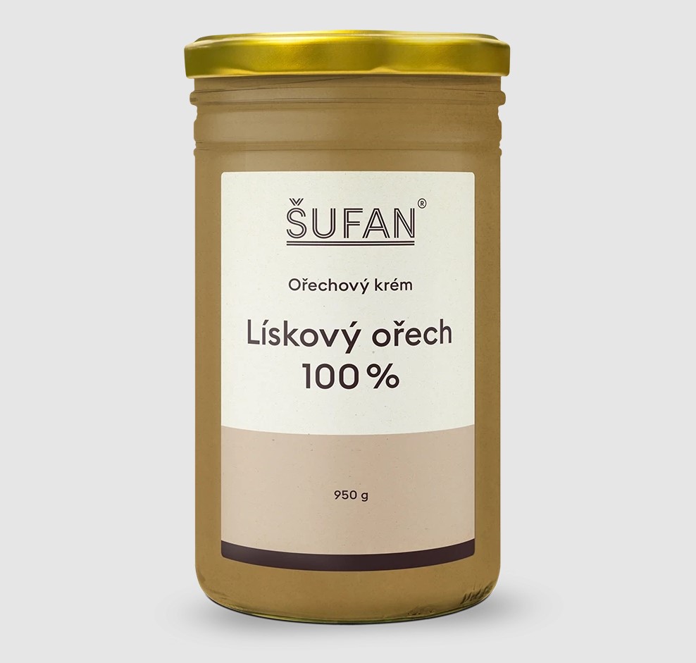 100% Lieskovoorechový krém, 950 g