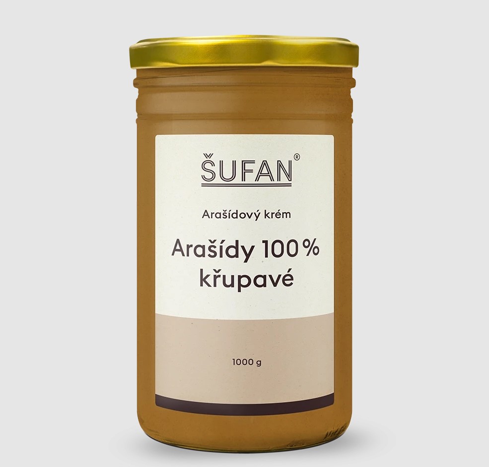 100% Arašidový krém - chrumkavý 000 g
