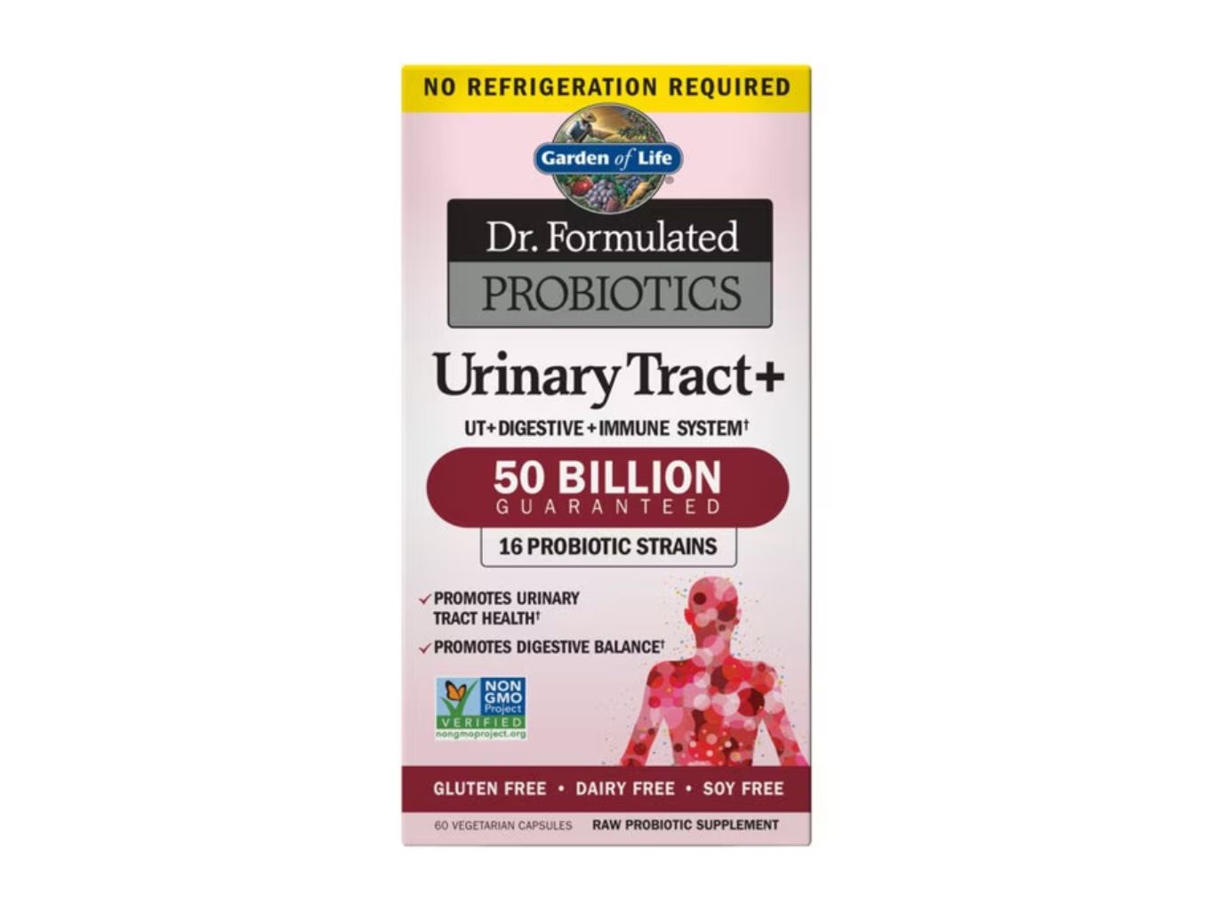 Dr. Formulated Probiotiká pre ženy - močové cesty, 60 kapsúl
