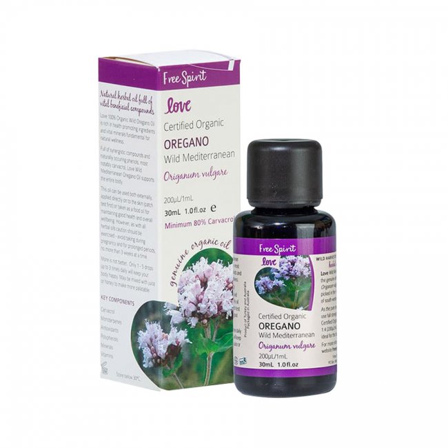 Olej LOVE z divokého stredomorského oregana, 30 ml