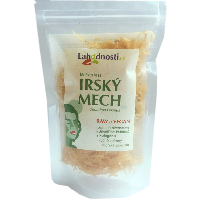 Živý kolagén - RAW Írsky mach čerstvý (nesušený), 100 g