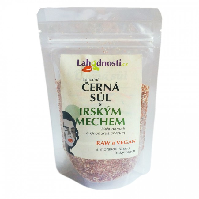 Čierna soľ s írskym machom