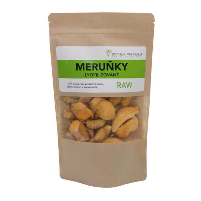 Lyofilizované marhule, 25 g