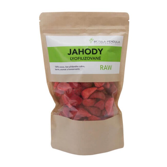 Lyofilizované jahody, 25 g