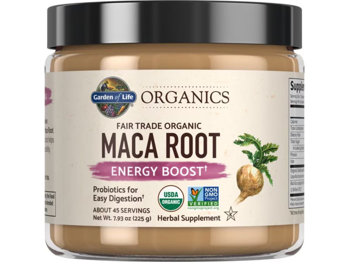 Organics Fair Trade Maca, 225 g
