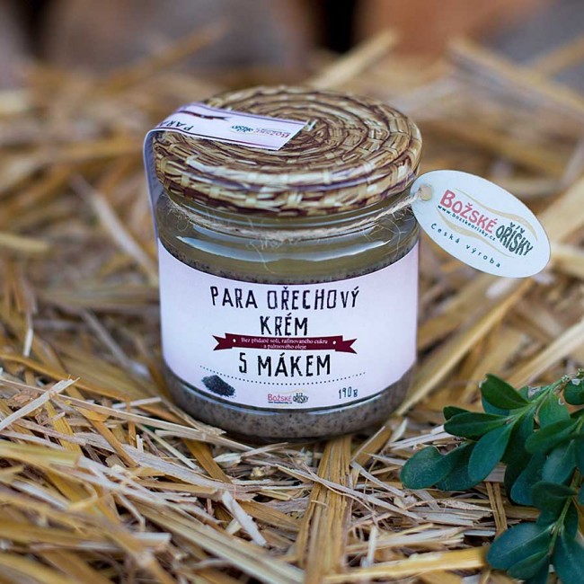 Para orechový krém s makom, 190 g