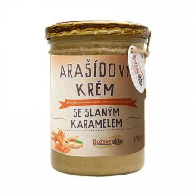 Arašidový krém so slaným karamelom, 390 g