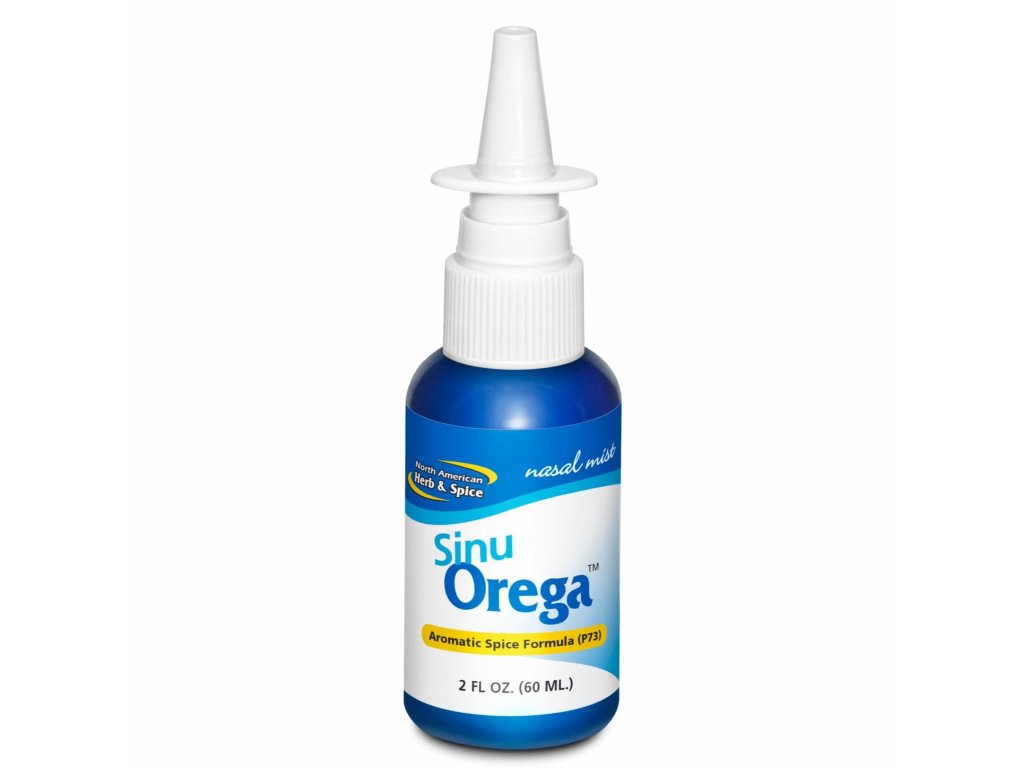 SinuOREGA - přírodní sprej do nosu s mořskou solí a výtažky divokých bylin, 60 ml