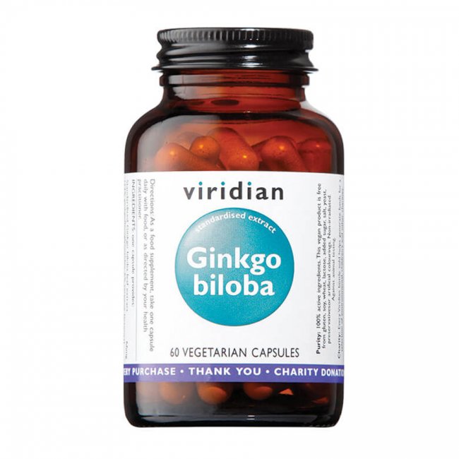 Ginkgo Biloba, 60 kapsúl