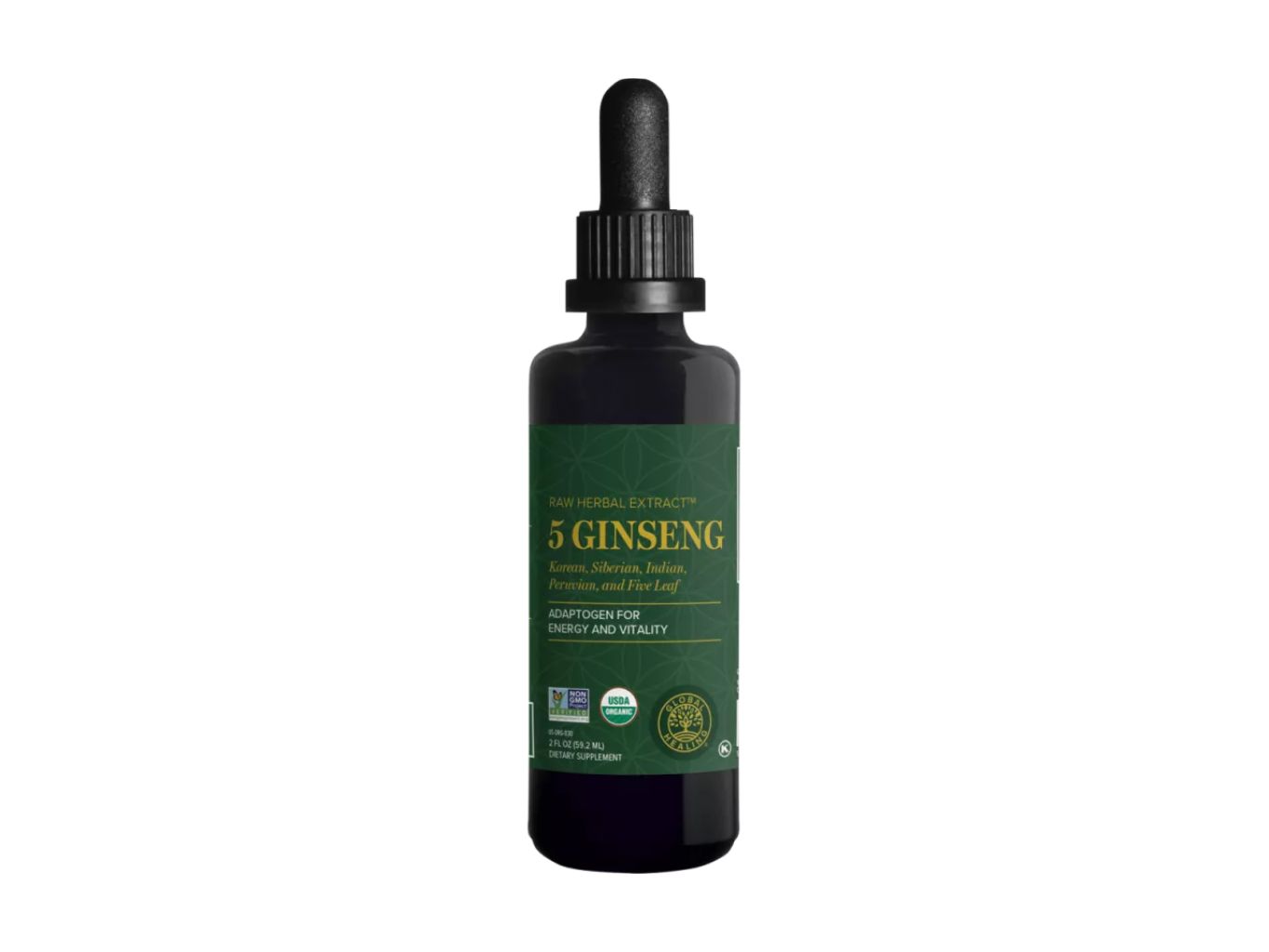 Ženšen RAW - extrakt, 59,2 ml